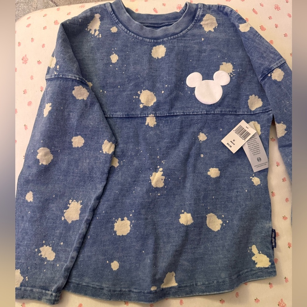 Blue Denim Mickey Mouse spirit jersey for kids